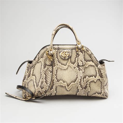 gucci snake bag white|Gucci snakeskin handbag.